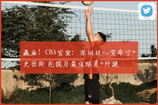 赢麻！CBA官宣：深圳核心贺希宁+史密斯 包揽月最佳球员+外援